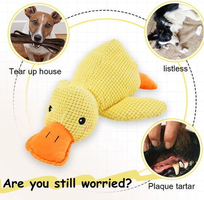 Stuffed Duck Dog Toy