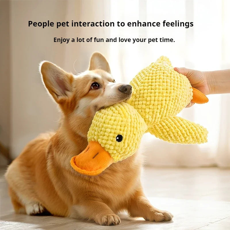 Stuffed Duck Dog Toy